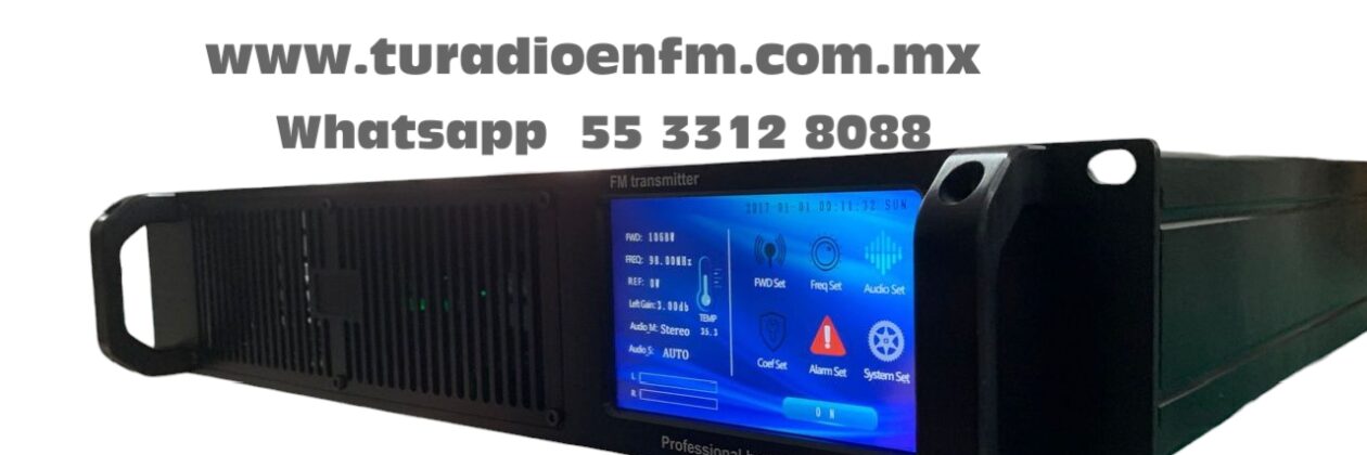 Transmisores fm 1000 watts